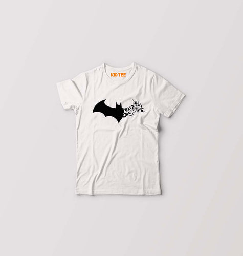Batman Men Kids T-Shirt for Boy/Girl-White-Ektarfa.online