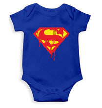 Load image into Gallery viewer, Superman Kids Romper Kids Romper For Baby Boy/Girl-0-5 Months(18 Inches)-Royal Blue-Ektarfa.online
