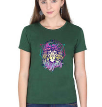 Load image into Gallery viewer, Psychedelic Lion T-Shirt for Women-Ektarfa.online
