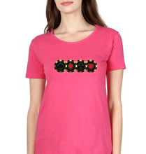 Load image into Gallery viewer, Poker T-Shirt for Women-Pink-Ektarfa.online
