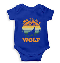 Load image into Gallery viewer, Wolf Kids Romper For Baby Boy/Girl-Royal blue-Ektarfa.online
