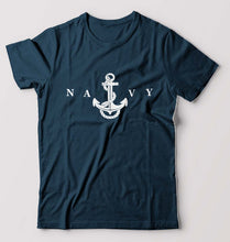 Load image into Gallery viewer, NAvy Army T-Shirt for Men-Petrol Blue-Ektarfa.online
