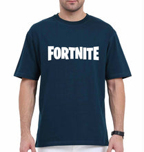 Load image into Gallery viewer, Fortnite Oversized T-Shirt for Men-Petrol Blue-Ektarfa.online
