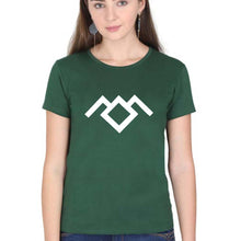 Load image into Gallery viewer, Owl Cave Twin Peaks T-Shirt for Women-Dark Green-Ektarfa.online
