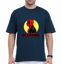 Load image into Gallery viewer, Deadpool Superhero Oversized T-Shirt for Men-Petrol Blue-Ektarfa.online
