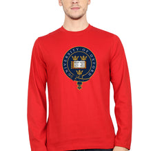 Load image into Gallery viewer, University of Oxford Full Sleeves T-Shirt for Men-Red-Ektarfa.online
