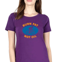 Load image into Gallery viewer, Cycling T-Shirt for Women-Purple-Ektarfa.online
