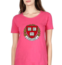 Load image into Gallery viewer, Harvard University T-Shirt for Women-Pink-Ektarfa.online
