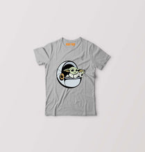 Load image into Gallery viewer, Yoda Star Wars Kids T-Shirt for Boy/Girl-Grey-Ektarfa.online
