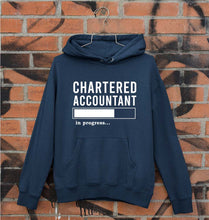 Load image into Gallery viewer, Chartered Accountants(CA) In Progress Unisex Hoodie for Men/Women-Navy Blue-Ektarfa.online

