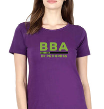 Load image into Gallery viewer, BBA T-Shirt for Women-Purple-Ektarfa.online
