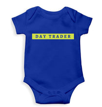 Load image into Gallery viewer, Day Trader Share Market Kids Romper For Baby Boy/Girl-Royal Blue-Ektarfa.online

