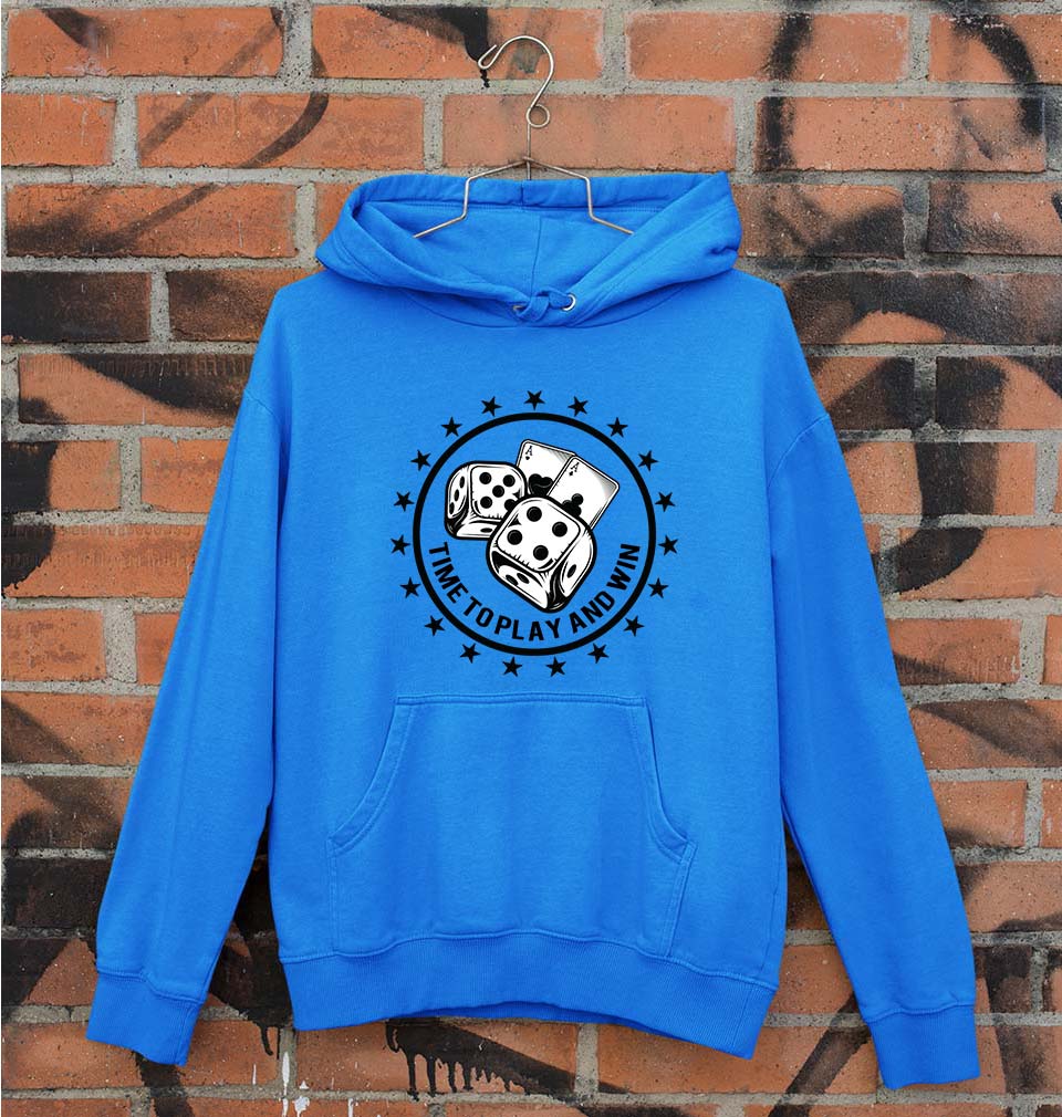 Poker Unisex Hoodie for Men/Women-Royal Blue-Ektarfa.online