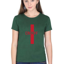 Load image into Gallery viewer, Johan Cruyff T-Shirt for Women-Dark Green-Ektarfa.online
