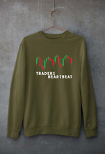 Load image into Gallery viewer, Trader Share Market Unisex Sweatshirt for Men/Women-S(40 Inches)-Olive Green-Ektarfa.online

