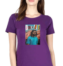 Load image into Gallery viewer, J. Cole T-Shirt for Women-Purple-Ektarfa.online
