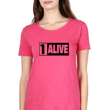 Load image into Gallery viewer, PUBG 1 Alive T-Shirt for Women-Pink-Ektarfa.online
