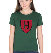 Load image into Gallery viewer, Harvard T-Shirt for Women-Dark Green-Ektarfa.online
