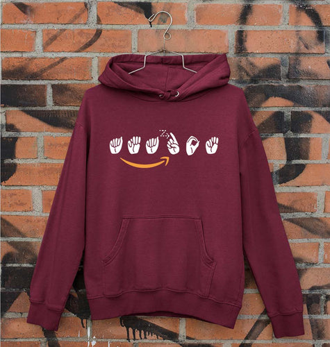 Amazon Unisex Hoodie for Men/Women-Maroon-Ektarfa.online