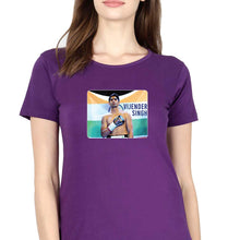 Load image into Gallery viewer, Vijender Singh T-Shirt for Women-Purple-Ektarfa.online
