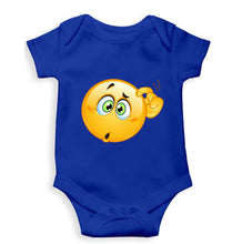 Load image into Gallery viewer, Emoji Kids Romper For Baby Boy/Girl-0-5 Months(18 Inches)-Royal blue-Ektarfa.online
