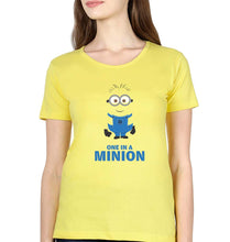Load image into Gallery viewer, Minion T-Shirt for Women-Yellow-Ektarfa.online
