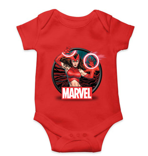 Scarlet Witch Wanda Kids Romper For Baby Boy/Girl-Red-Ektarfa.online