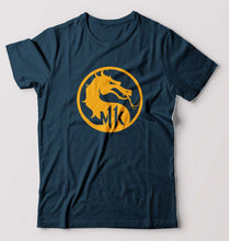 Load image into Gallery viewer, Mortal Kombat T-Shirt for Men-Petrol Blue-Ektarfa.online
