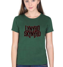 Load image into Gallery viewer, Lynyrd Skynyrd T-Shirt for Women-Dark Green-Ektarfa.online

