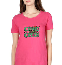 Load image into Gallery viewer, Craig of the Creek T-Shirt for Women-Pink-Ektarfa.online

