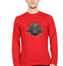 Load image into Gallery viewer, Motercycle Born To Ride Full Sleeves T-Shirt for Men-red-Ektarfa.online
