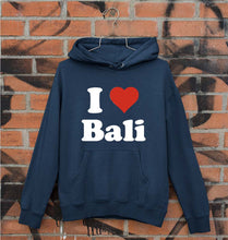 Load image into Gallery viewer, I Love Bali Unisex Hoodie for Men/Women-Navy Blue-Ektarfa.online
