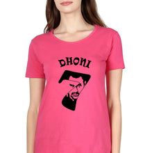 Load image into Gallery viewer, MS Dhoni (MSD) T-Shirt for Women-Pink-Ektarfa.online
