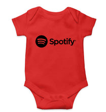 Load image into Gallery viewer, Spotify Kids Romper For Baby Boy/Girl-0-5 Months(18 Inches)-Red-Ektarfa.online
