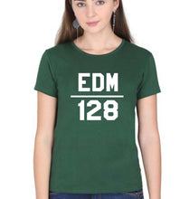 Load image into Gallery viewer, EDM T-Shirt for Women-Dark Green-Ektarfa.online
