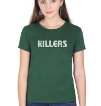 Load image into Gallery viewer, The Killers T-Shirt for Women-Dark Green-Ektarfa.online
