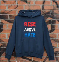 Load image into Gallery viewer, Rise Above Hate Unisex Hoodie for Men/Women-Navy Blue-Ektarfa.online
