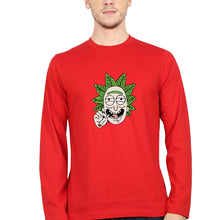 Load image into Gallery viewer, Rick and Morty Full Sleeves T-Shirt for Men-red-Ektarfa.online

