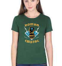Load image into Gallery viewer, Roman Reigns WWE T-Shirt for Women-Dark Green-Ektarfa.online
