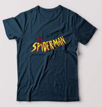 Load image into Gallery viewer, Spiderman Superhero T-Shirt for Men-Petrol Blue-Ektarfa.online
