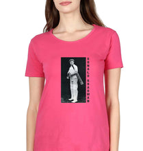 Load image into Gallery viewer, Donald Bradman T-Shirt for Women-Pink-Ektarfa.online

