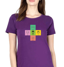 Load image into Gallery viewer, Breaking Bad T-Shirt for Women-Purple-Ektarfa.online
