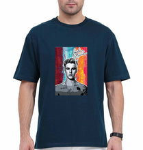 Load image into Gallery viewer, Justin Bieber Oversized T-Shirt for Men-Petrol Blue-Ektarfa.online
