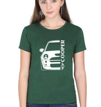 Load image into Gallery viewer, MINI Cooper T-Shirt for Women-Dark Green-Ektarfa.online

