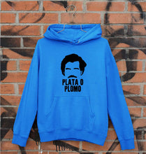 Load image into Gallery viewer, Narcos Plata O Plomo Unisex Hoodie for Men/Women-Royal Blue-Ektarfa.online
