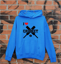 Load image into Gallery viewer, I Love Cricket Unisex Hoodie for Men/Women-Royal Blue-Ektarfa.online
