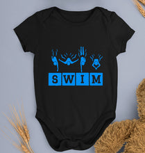 Load image into Gallery viewer, Swim Kids Romper For Baby Boy/Girl-Black-Ektarfa.online
