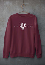 Load image into Gallery viewer, Vikings Unisex Sweatshirt for Men/Women-Maroon-Ektarfa.online
