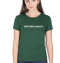 Load image into Gallery viewer, Jupiter&#39;s Legacy T-Shirt for Women-Dark Green-Ektarfa.online
