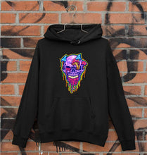 Load image into Gallery viewer, Trippy Psychedelic Skull Unisex Hoodie for Men/Women-Black-Ektarfa.online
